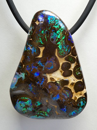 Boulder Opal Anhänger Afrika