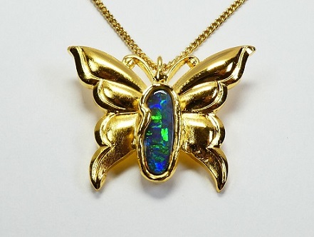 Opal Anhänger Schmetterling 2026 id 600920