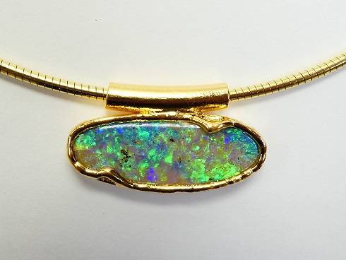 Opal Anhänger frühlingshaft P1020062 Opal Anhänger frühlingshaft