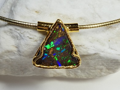 Opal Anhänger Talisman id 600914